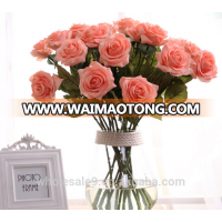 high quality Cosmos Silk Rose Flower Stem fabric artificial flower Artificiales home drcor flower