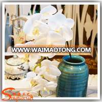 wholesale artificial plastic singapore orchid flower fabric cymbidium arrangement dendrobium export from China